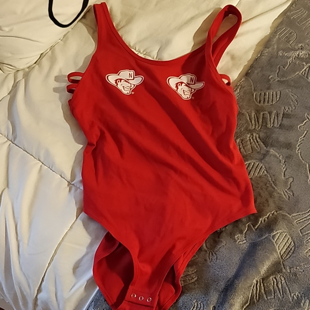 Huskers big red body suit ❤️🌽🏈